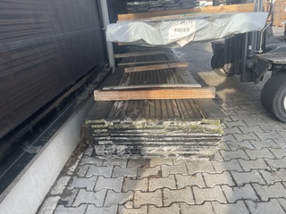 Ca. 135x Douglas Design- Triple- Deens profiel Zwart Gecoat, 22x142mm,